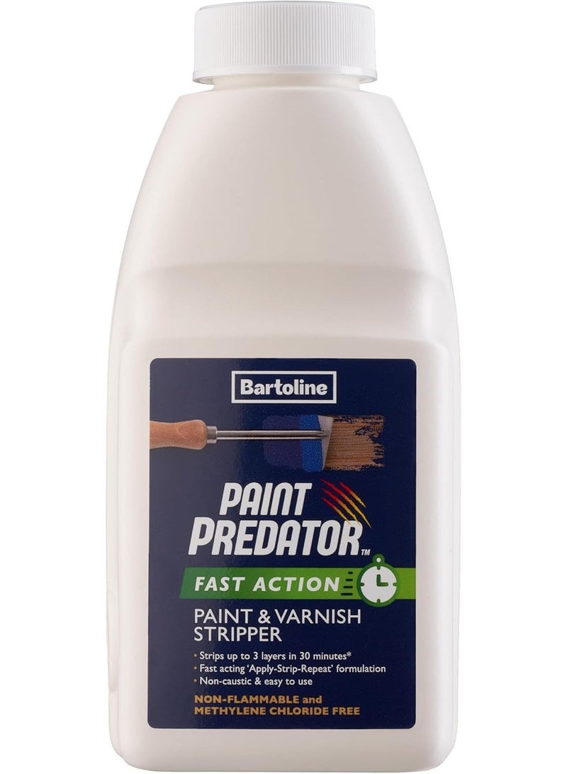 Bartoline Paint Predator Fast Action Paint and Varnish Stripper 500ml - Rapid Paint Remover - by 1876 Professional Range - Image 5